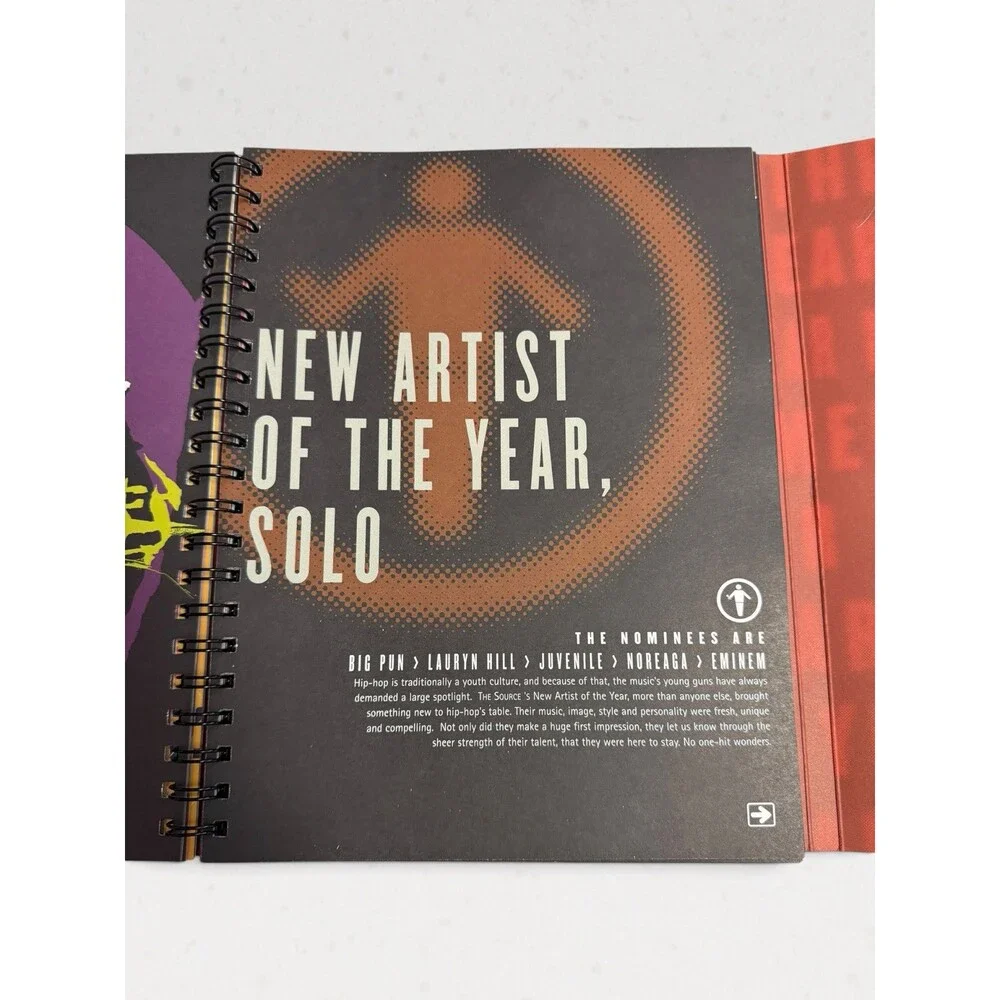 THE SOURCE 1999 HIP HOP AWARDS OFFICIAL SHOW PROGRAM - IMPOSSIBLE TO FIND